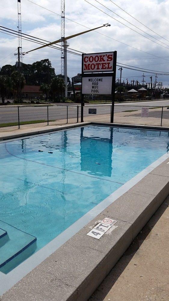 Cooks Motel Panama City Beach Exteriör bild